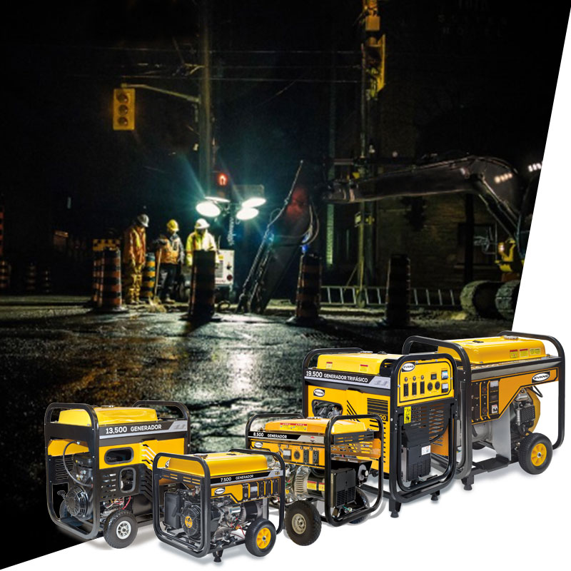 Generadores portátiles (Emergencia | Contractor Pro | Camping)