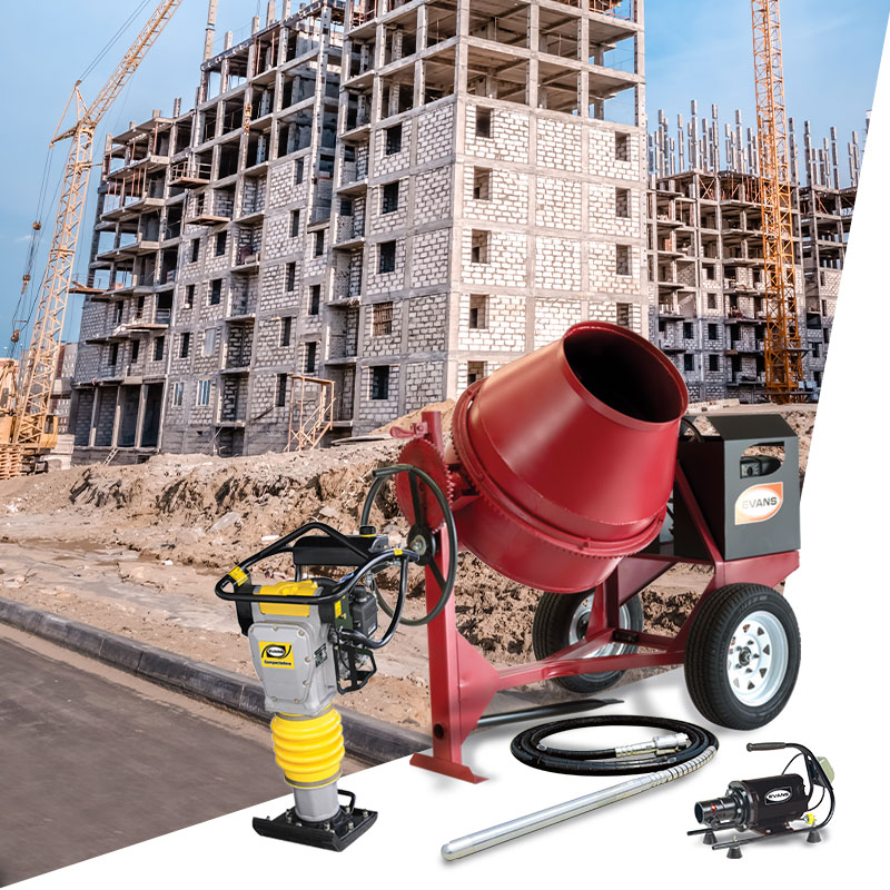 Equipos de construcción (Revolvedoras | Bailarinas | Vibradores)