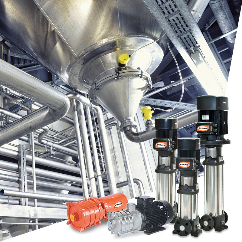 Bombas superficie multietapas (Hoteles | Centros comerciales | Industriales)