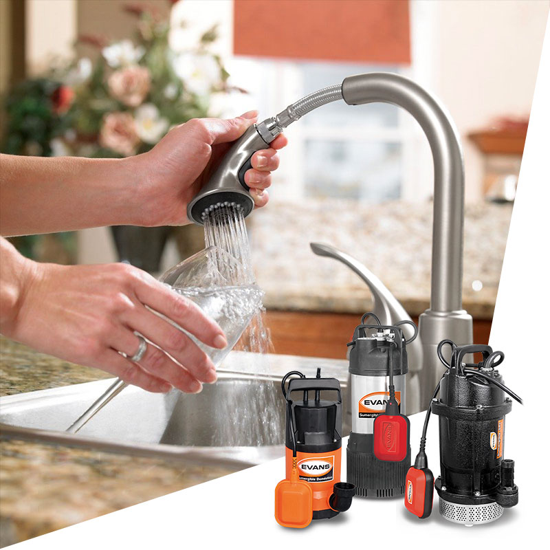 Bombas sumergibles (Uso doméstico en cisterna)